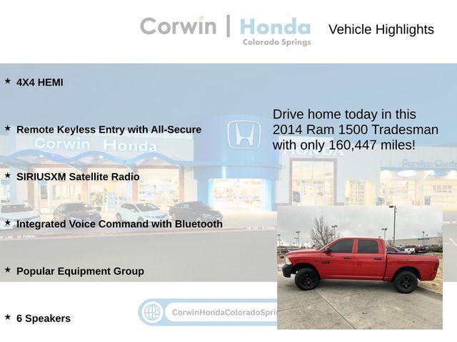 used 2014 Ram 1500 car, priced at $14,000