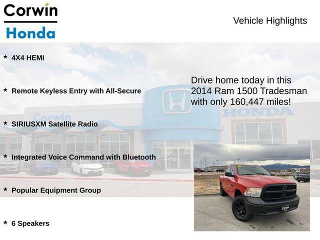 used 2014 Ram 1500 car, priced at $13,250