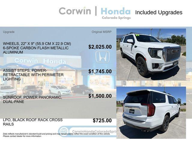 used 2024 GMC Yukon XL car, priced at $75,799
