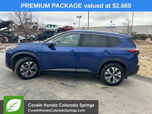 used 2021 Nissan Rogue car, priced at $18,100