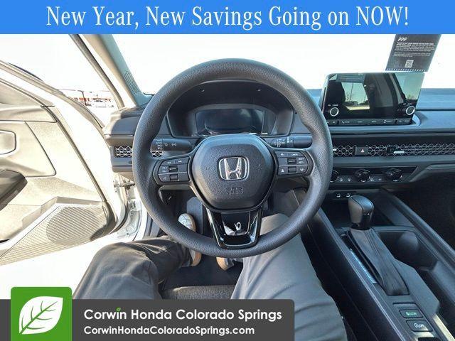 new 2025 Honda Accord car, priced at $31,041
