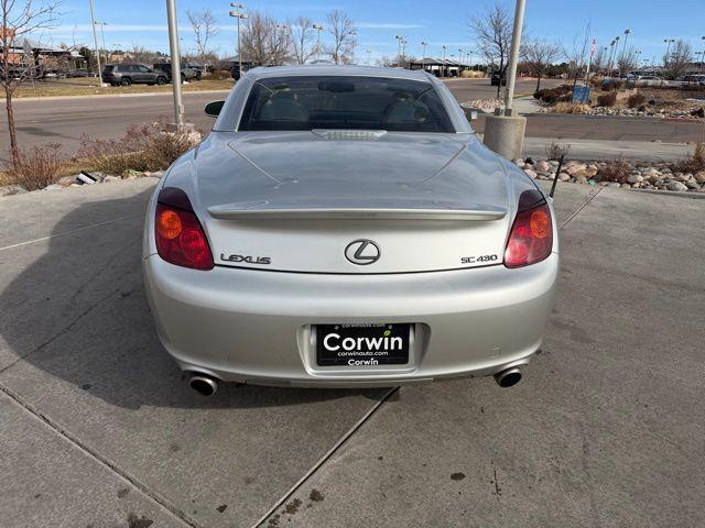 used 2002 Lexus SC 430 car, priced at $9,900