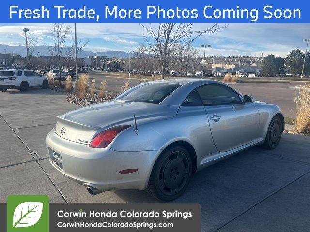 used 2002 Lexus SC 430 car, priced at $10,500