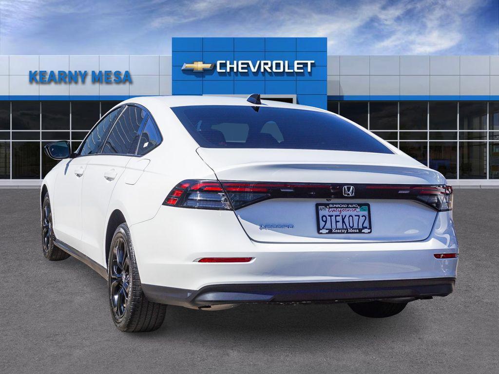 used 2025 Honda Accord car, priced at $28,421