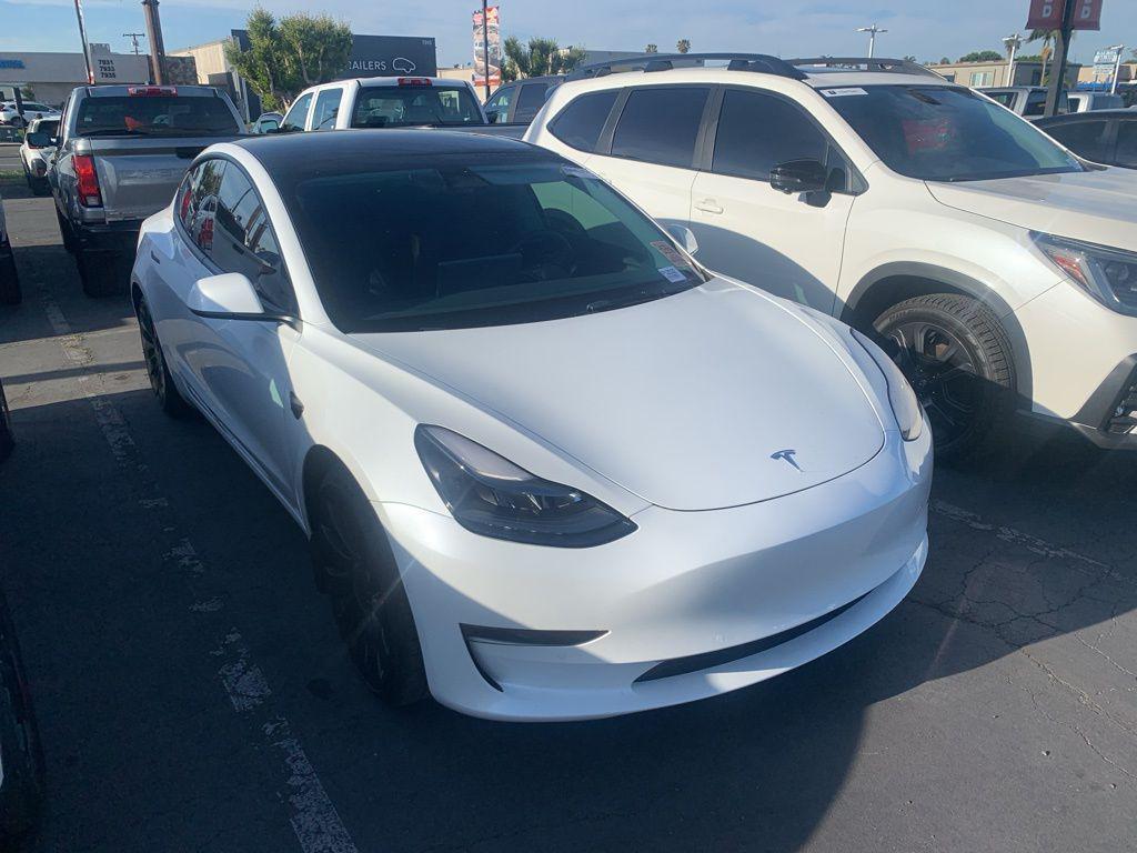 used 2022 Tesla Model 3 car, priced at $32,246