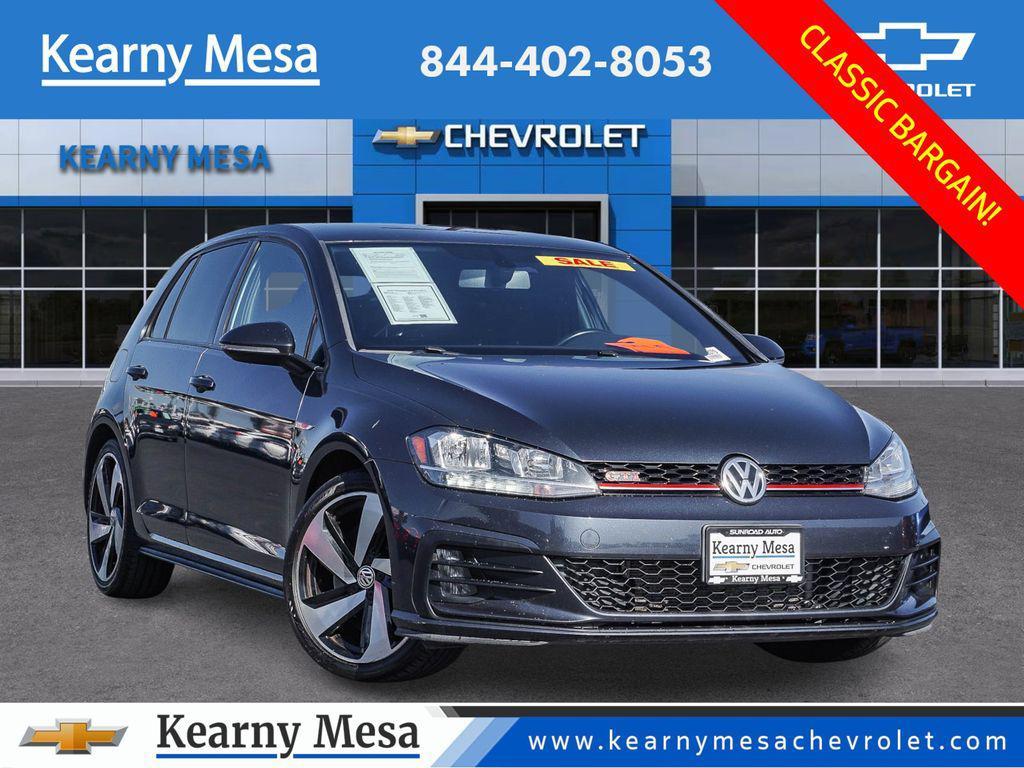 used 2020 Volkswagen Golf GTI car, priced at $16,234
