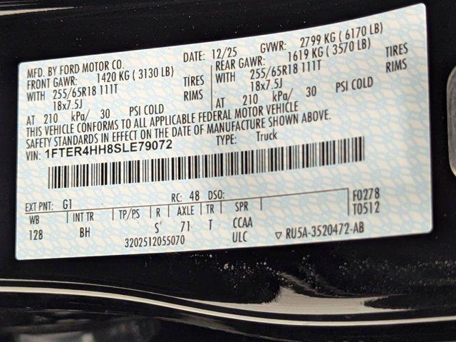 new 2025 Ford Ranger car, priced at $43,865