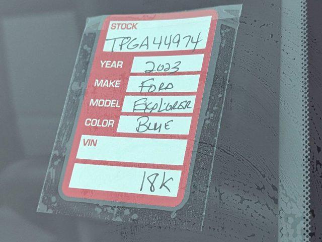 used 2023 Ford Explorer car, priced at $32,999