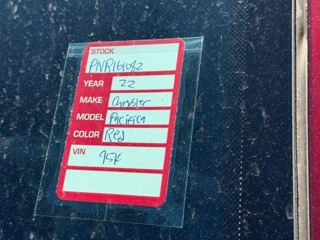 used 2022 Chrysler Pacifica Hybrid car, priced at $21,999