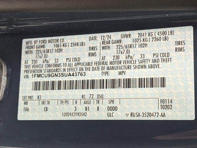 used 2025 Ford Escape car, priced at $22,798