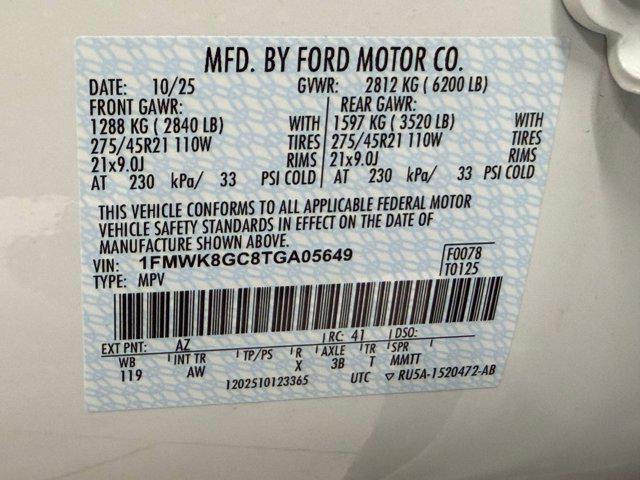 new 2026 Ford Explorer car, priced at $60,503