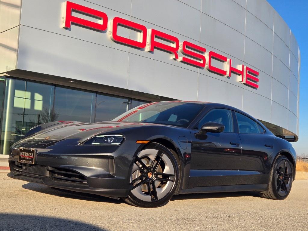 used 2025 Porsche Taycan car, priced at $98,490