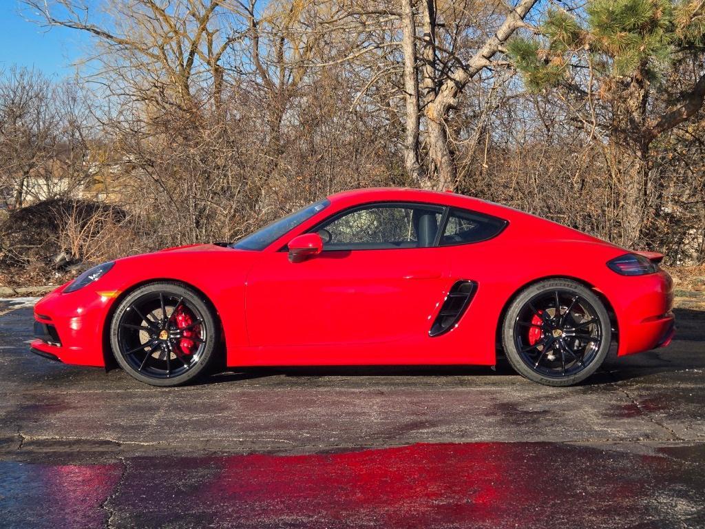 new 2025 Porsche 718 Cayman car, priced at $107,535