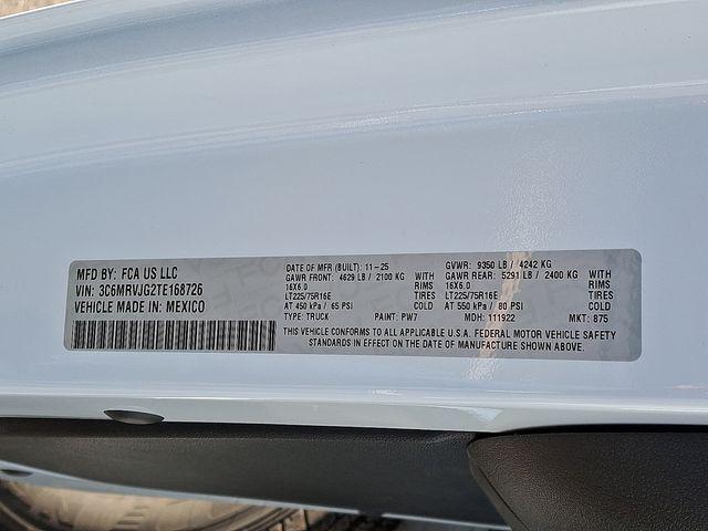 new 2026 Ram ProMaster 3500 car, priced at $54,446