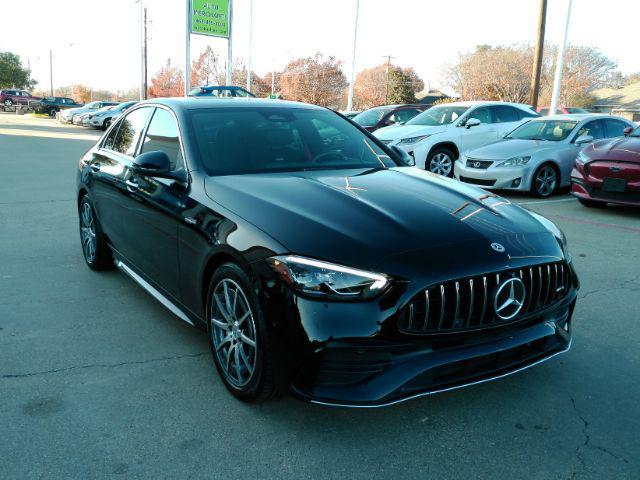 used 2023 Mercedes-Benz AMG C 43 car, priced at $39,400