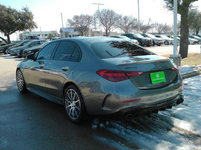 used 2023 Mercedes-Benz AMG C 43 car, priced at $39,900