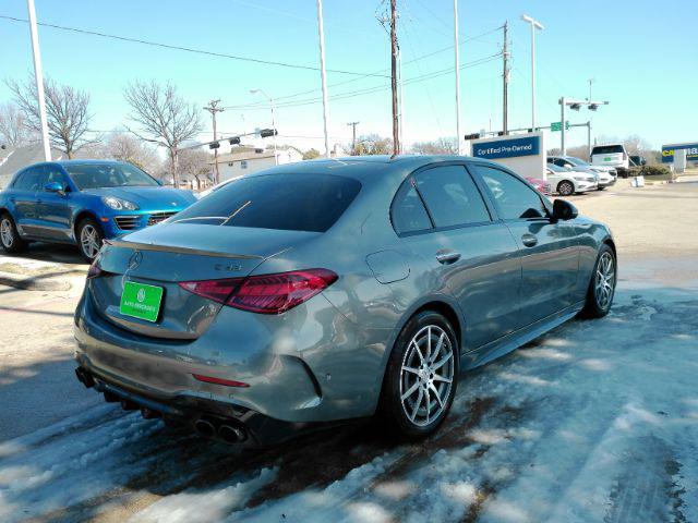 used 2023 Mercedes-Benz AMG C 43 car, priced at $39,900