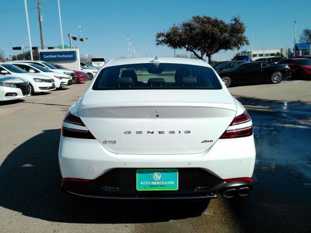 used 2022 Genesis G70 car, priced at $25,990
