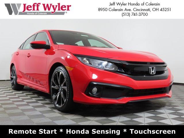 used 2021 Honda Civic car, priced at $18,808