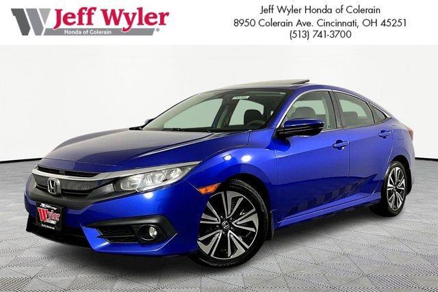used 2017 Honda Civic car, priced at $18,162