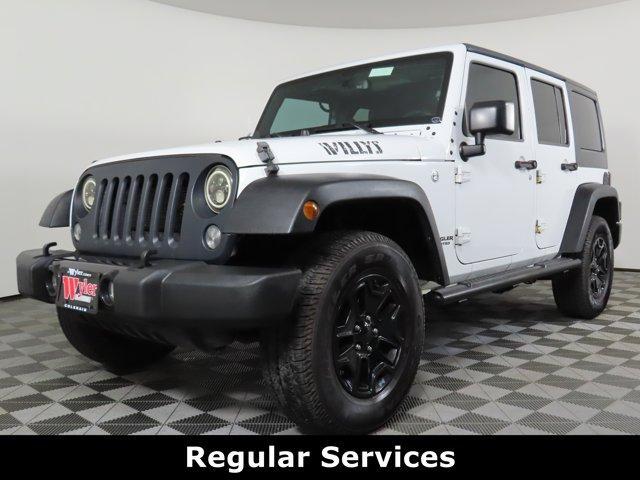 used 2016 Jeep Wrangler Unlimited car, priced at $15,398