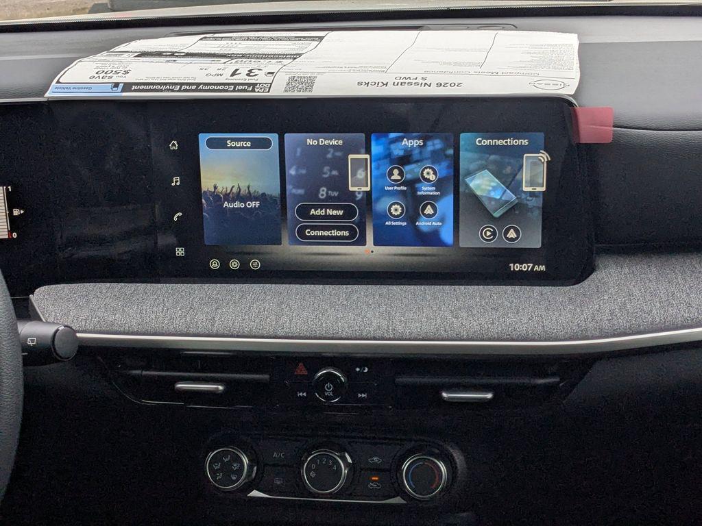 new 2026 Nissan Kicks car, priced at $23,130