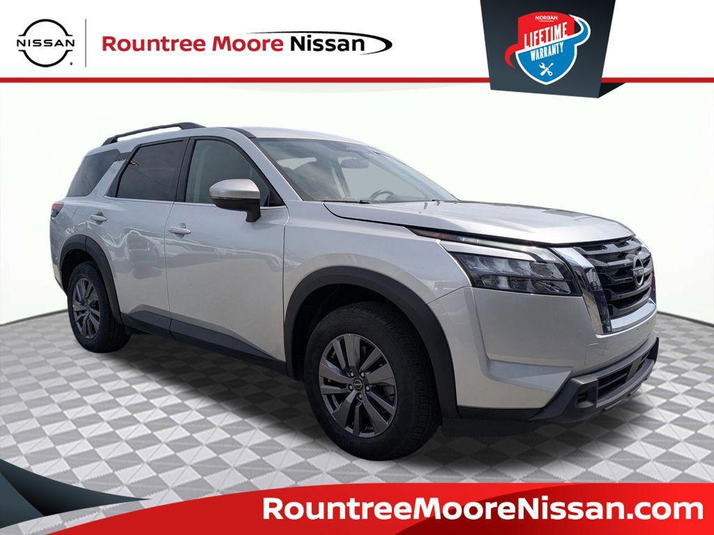 used 2025 Nissan Pathfinder car, priced at $30,128