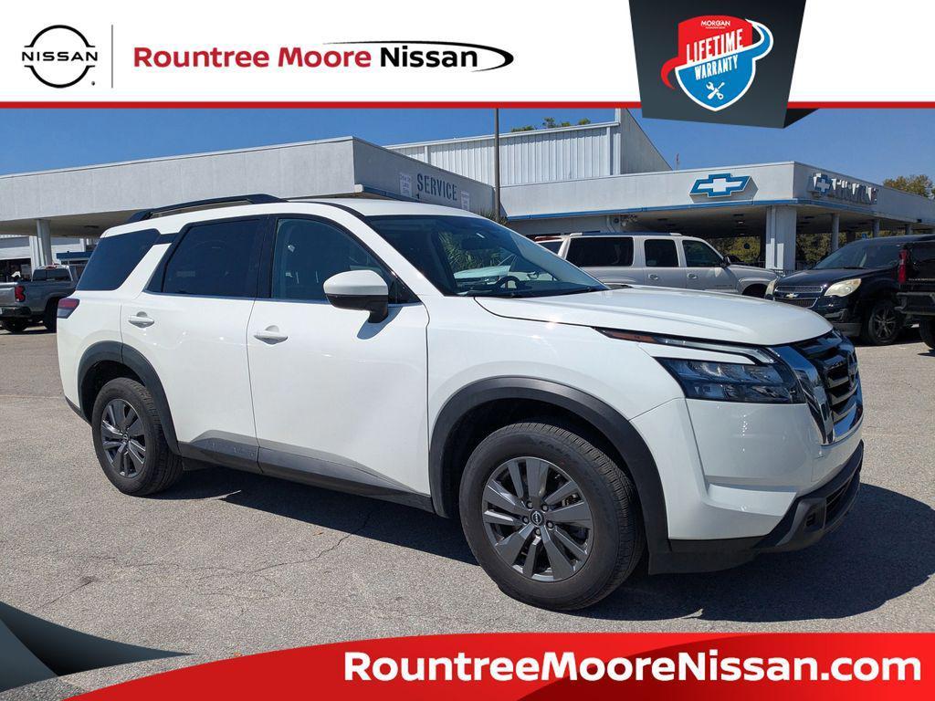 used 2025 Nissan Pathfinder car, priced at $25,801