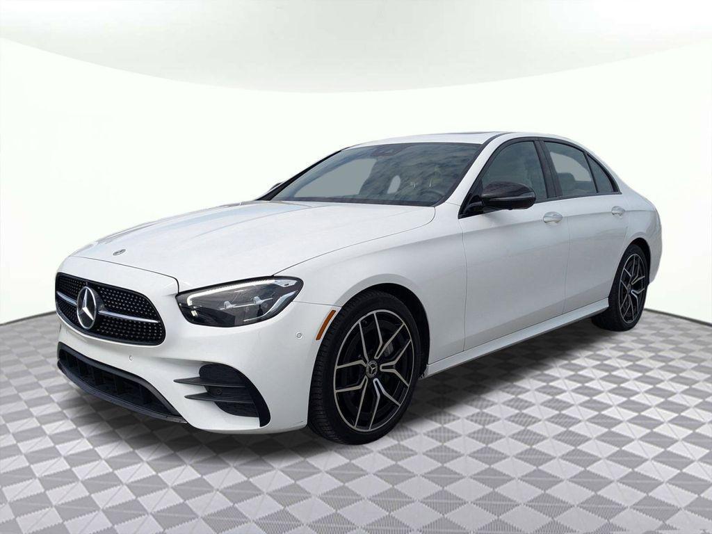 used 2022 Mercedes-Benz E-Class car, priced at $30,140
