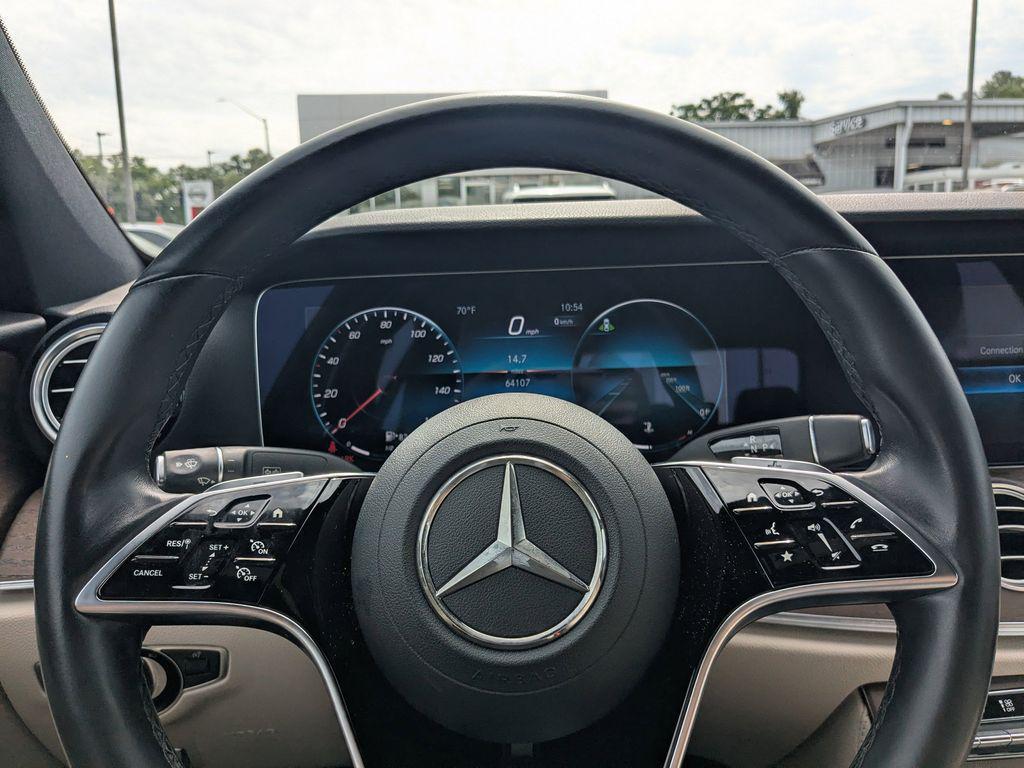 used 2022 Mercedes-Benz E-Class car, priced at $30,140