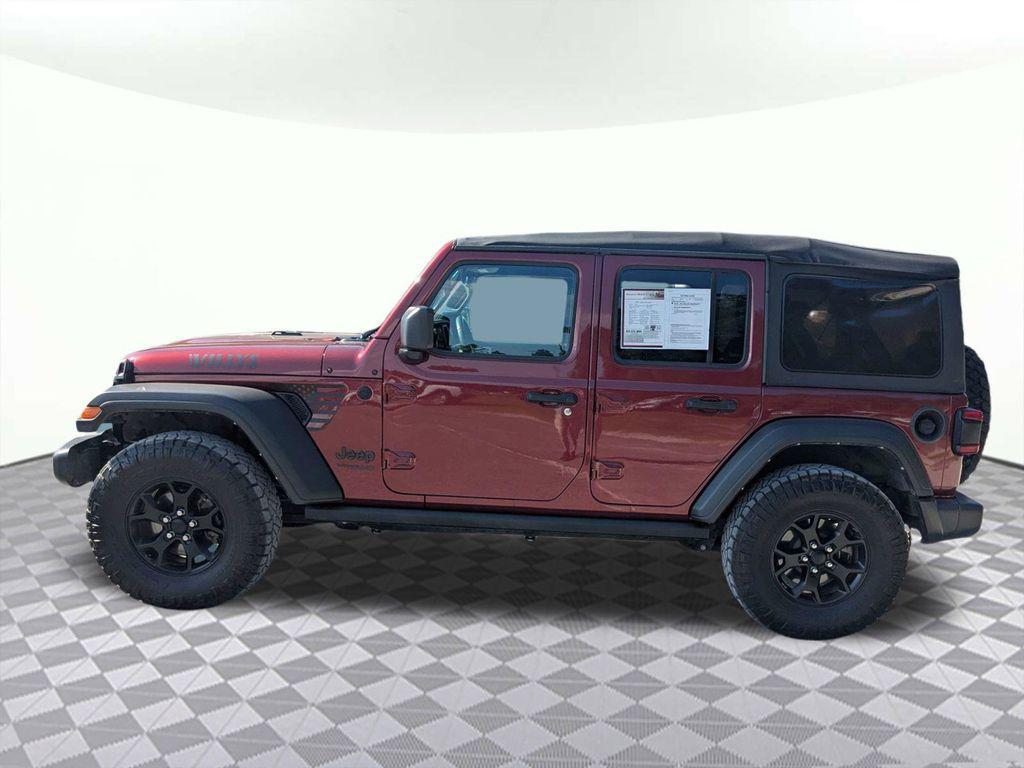 used 2021 Jeep Wrangler car, priced at $25,277