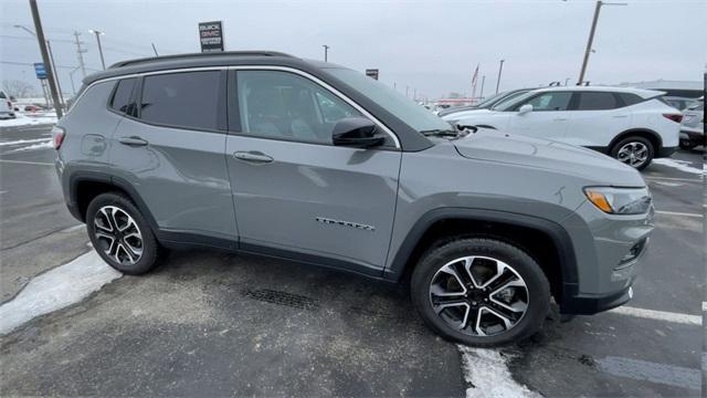 used 2022 Jeep Compass car, priced at $21,491