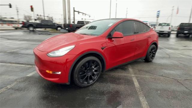 used 2021 Tesla Model Y car, priced at $28,990