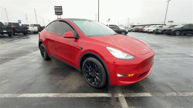 used 2021 Tesla Model Y car, priced at $28,990