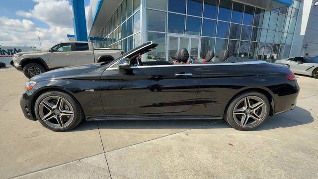 used 2021 Mercedes-Benz AMG C 43 car, priced at $46,991