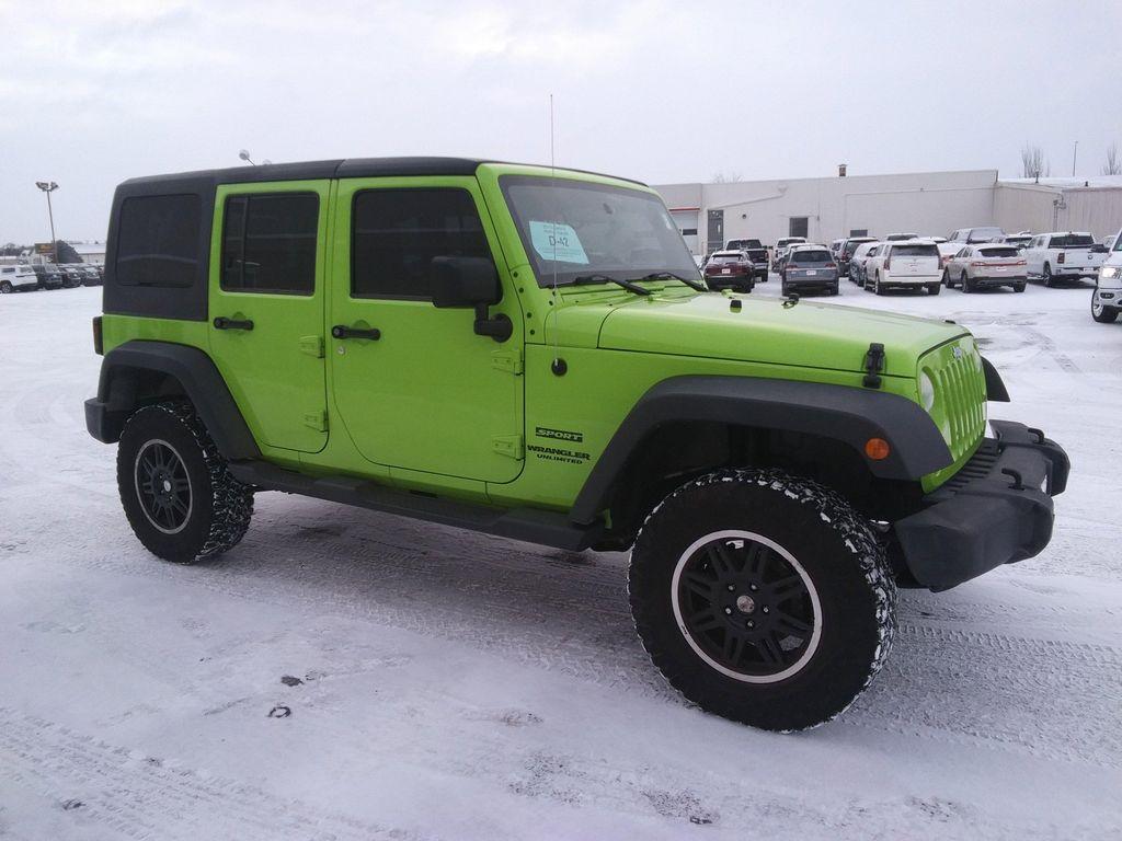 used 2012 Jeep Wrangler Unlimited car, priced at $13,999