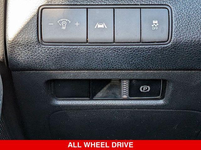 used 2021 Hyundai Santa Fe car, priced at $14,990