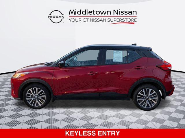 used 2021 Nissan Kicks car, priced at $13,586