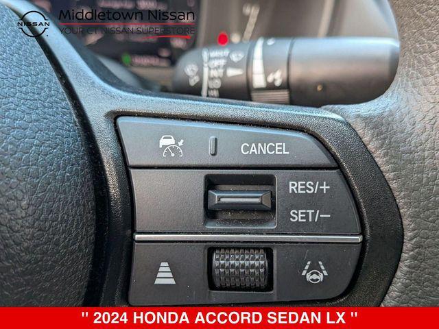 used 2024 Honda Accord car, priced at $24,589