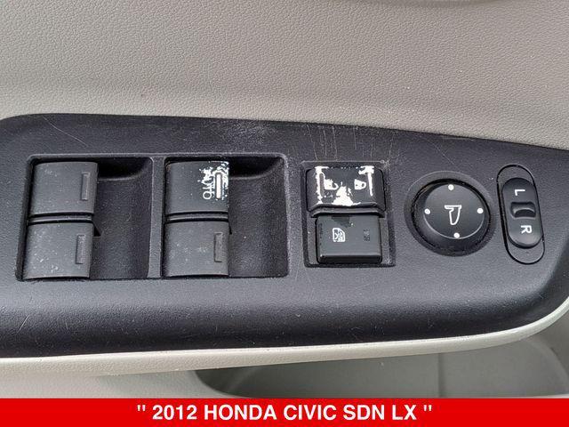 used 2012 Honda Civic car, priced at $5,915