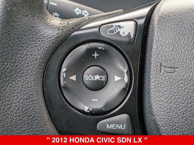 used 2012 Honda Civic car, priced at $5,915