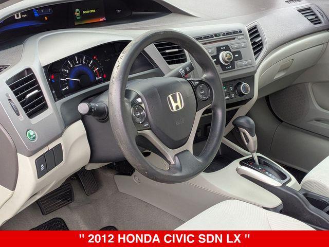 used 2012 Honda Civic car, priced at $5,915