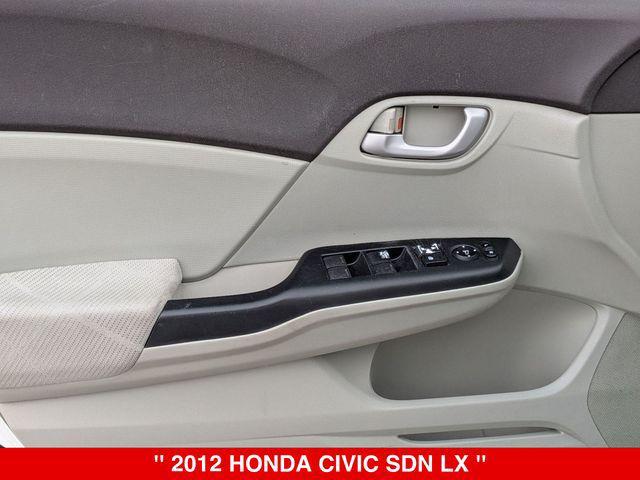 used 2012 Honda Civic car, priced at $5,915