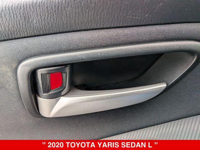 used 2020 Toyota Yaris Sedan car, priced at $11,900