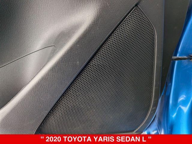 used 2020 Toyota Yaris Sedan car, priced at $11,900
