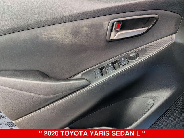 used 2020 Toyota Yaris Sedan car, priced at $11,900