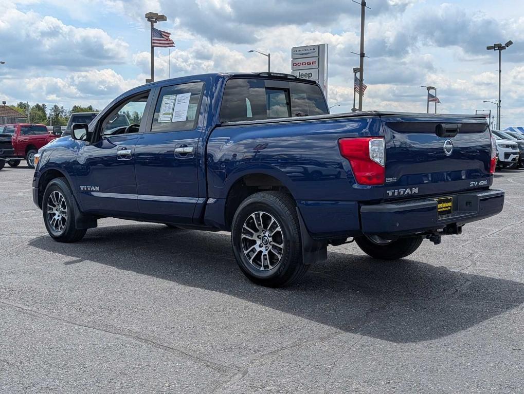 used 2021 Nissan Titan car, priced at $26,795