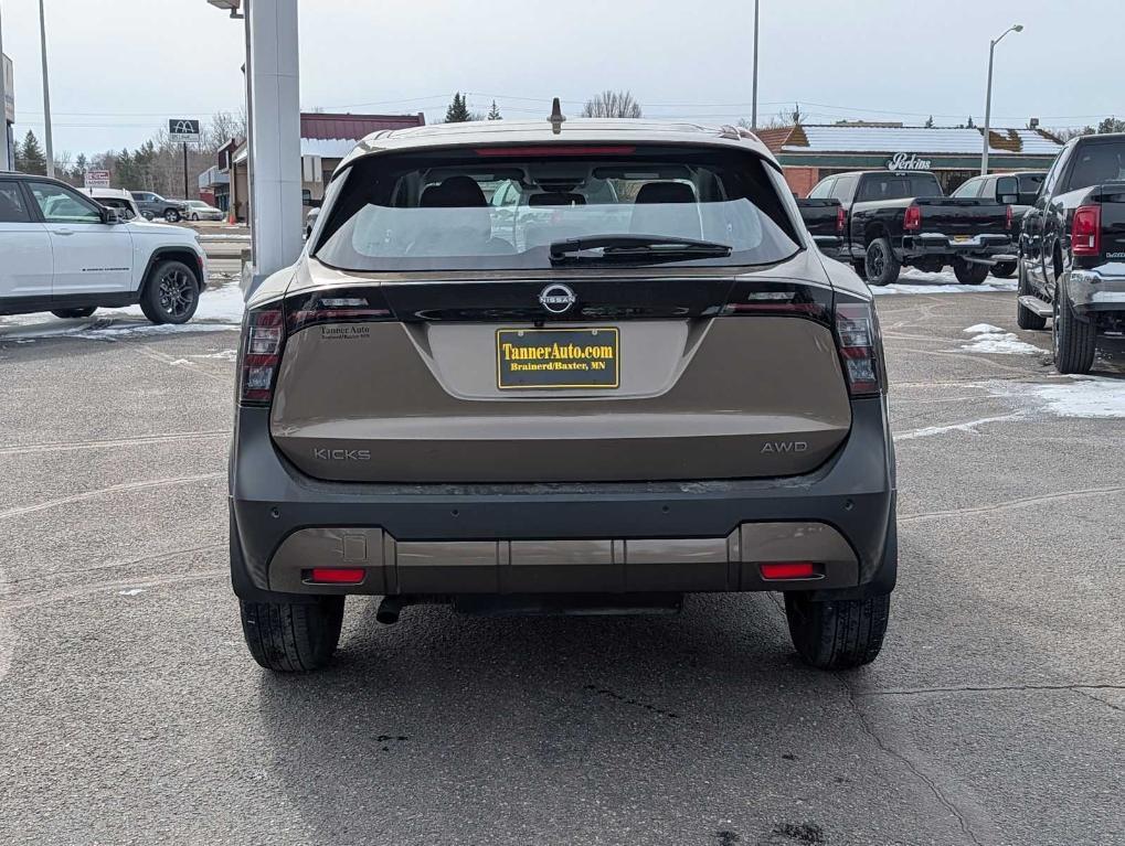 used 2025 Nissan Kicks car, priced at $21,890