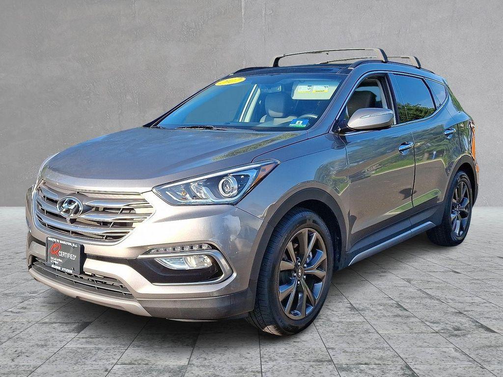 2017 Mineral Gray Hyundai Santa Fe Sport