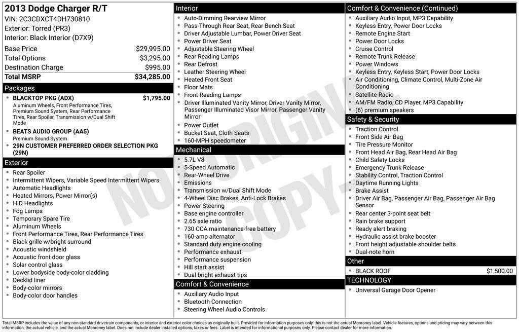 used 2013 Dodge Charger car, priced at $11,173